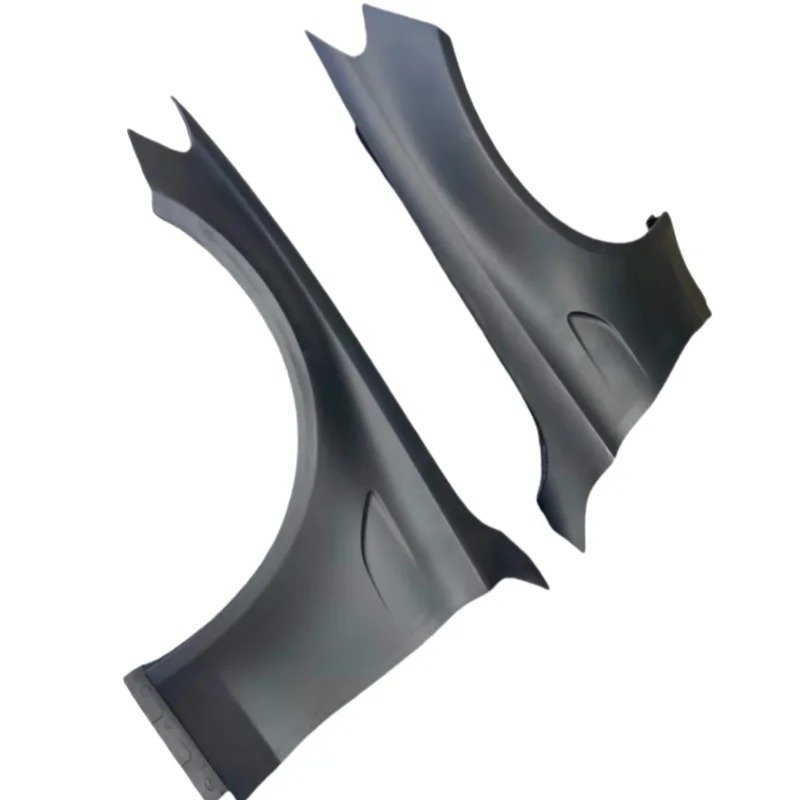 C-Class W205 C63  Front Bumper ABS Material Black Bolt-On New Car Upgrade